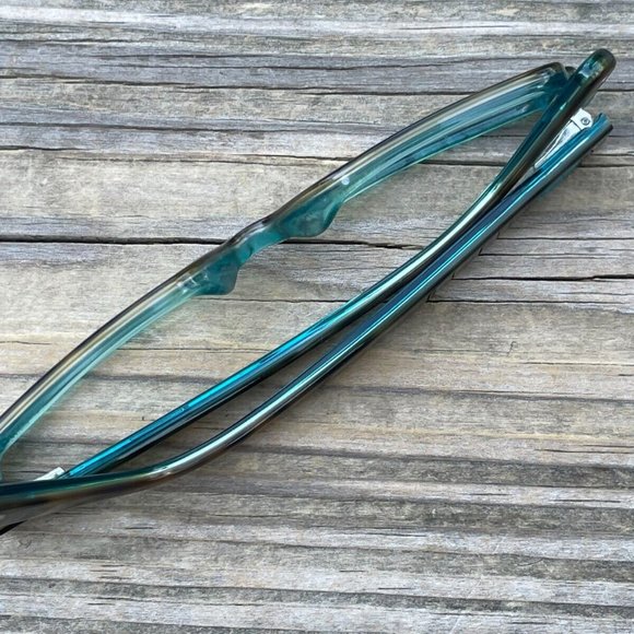 Coach New York Ladies Eyeglasses Frame BROOKLYN Blue Dark Tortoise/Teal 50[]16 - Picture 12 of 12